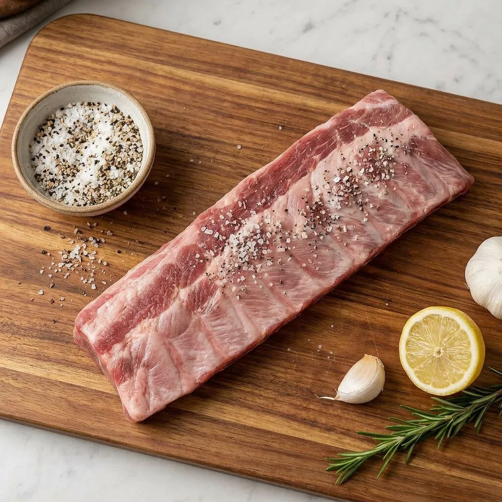 Baby Back Ribs, Duroc - Creekstone, Full Rack, 2.5 Lbs Each / 10 per / 1 case