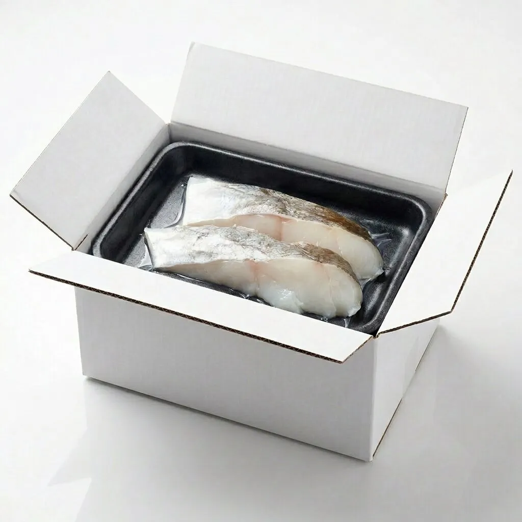 Black Cod, Fillet, 6/8 Oz, 1 Lb Trays / 10 per / 1 case