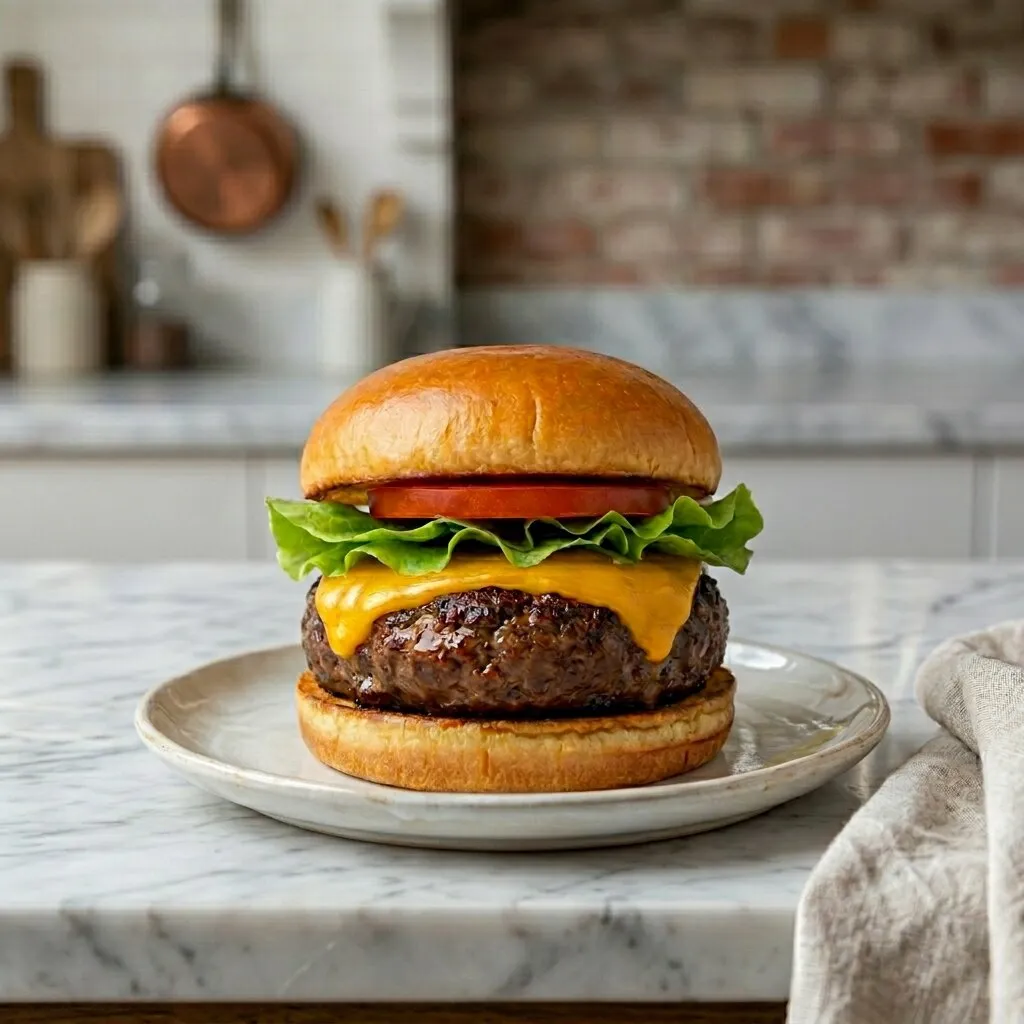 Burgers, Brisket Blend, 6 Oz Ea/4 Per Pack / 10 per / 1 case