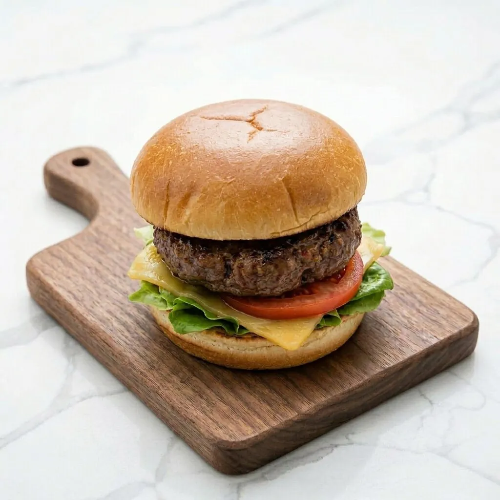 Burgers, Dry Aged, 6 Oz Ea/4 Per Pack, 1.5 LBS / 10 per / 1 case