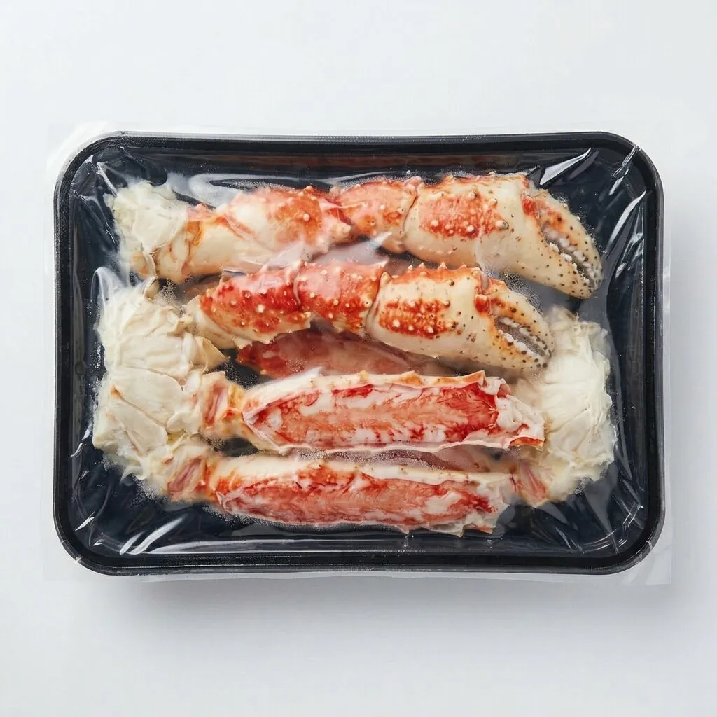 Red King Crab Claws and Large Pieces, 1 lb Bag / 5 per / 1 case