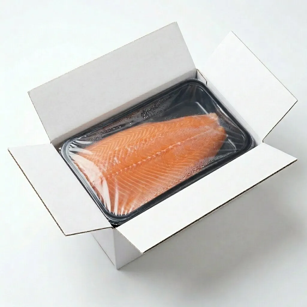 Salmon, Faroe Island, Fillet, Scotland, 4/5 Lb, 1 Side / 5 per / 1 case