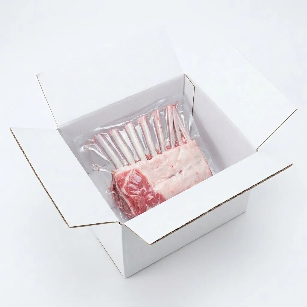 Lamb, 8 Bone Rack, Austrailian, 1.5 Lbs / 5 per / 1 case