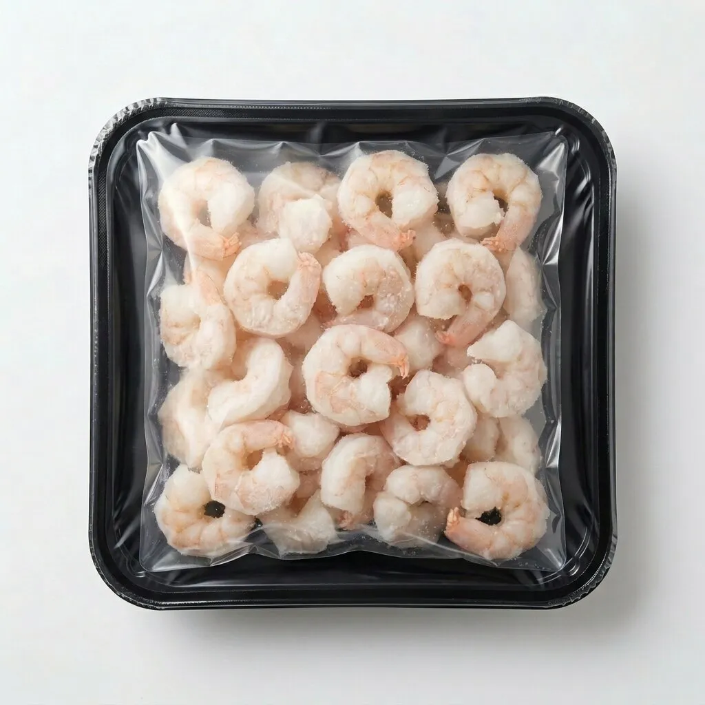 Large Broken Shrimp Pieces, 1 lb Tray / 10 per / 1 case