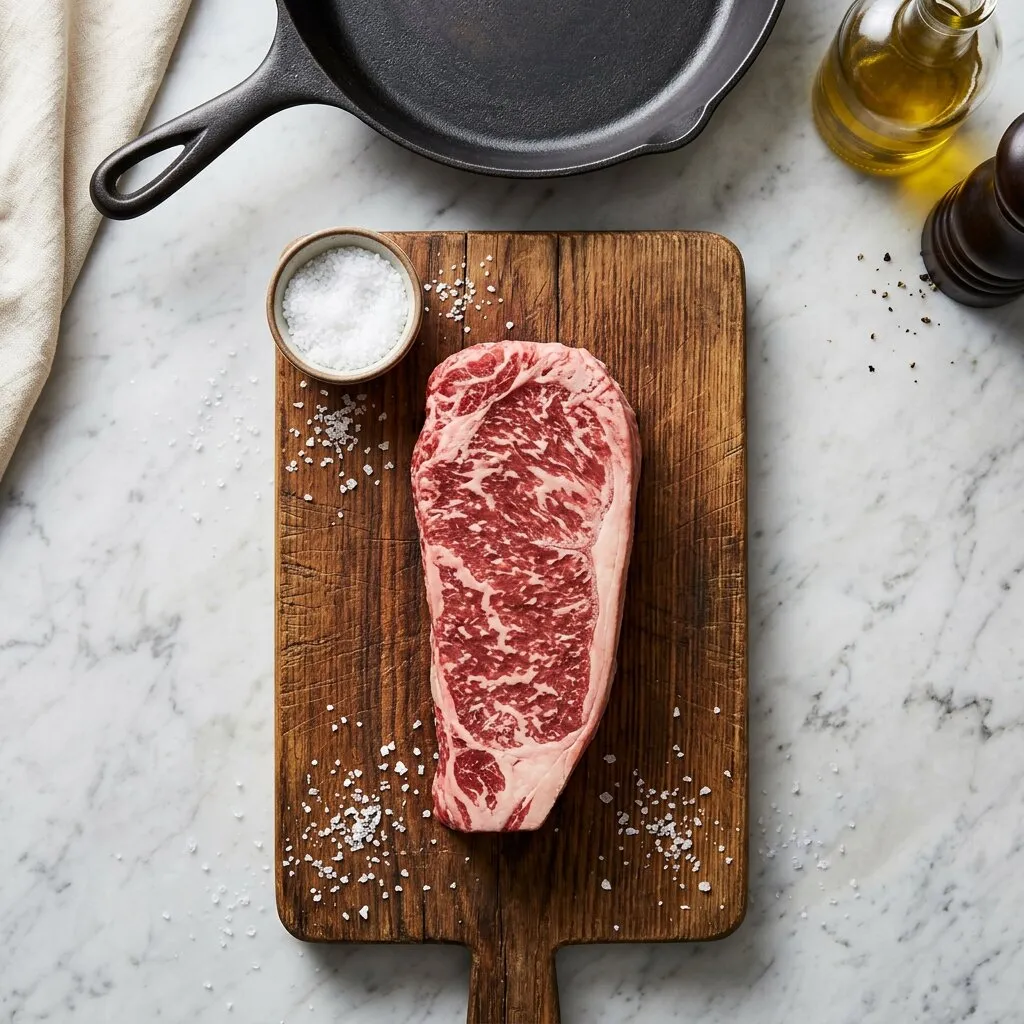 Ny Strip Steak, Center Cut, Cab, 10 Oz / 8 per / 1 case