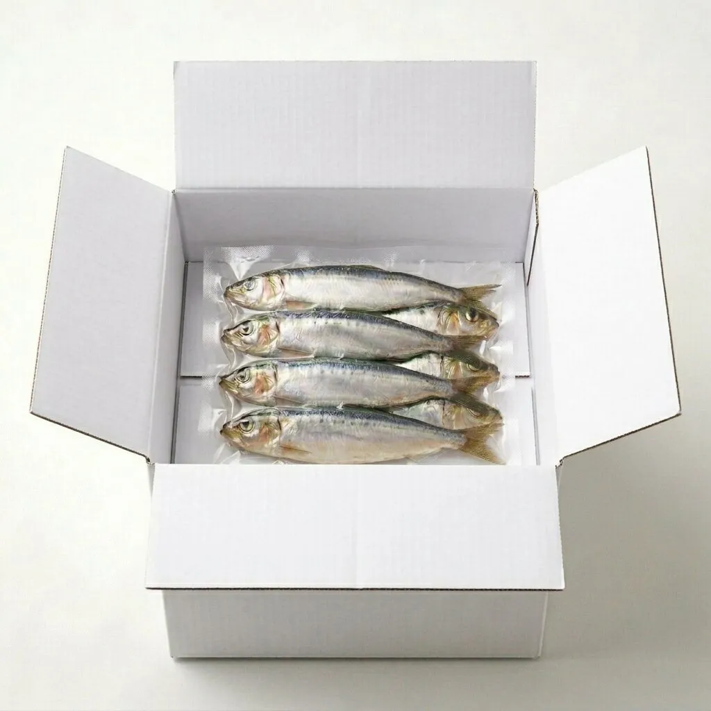 Sardines, Whole, Portugal, 2 Lb Bag / 10 per / 1 case