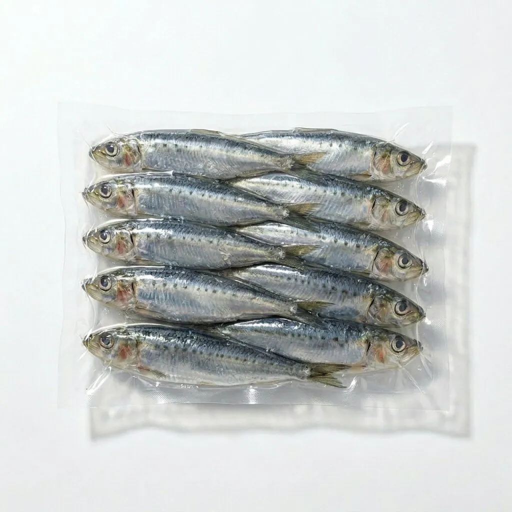 Sardines, Whole, Portugal, 2 Lb Bag / 10 per / 1 case