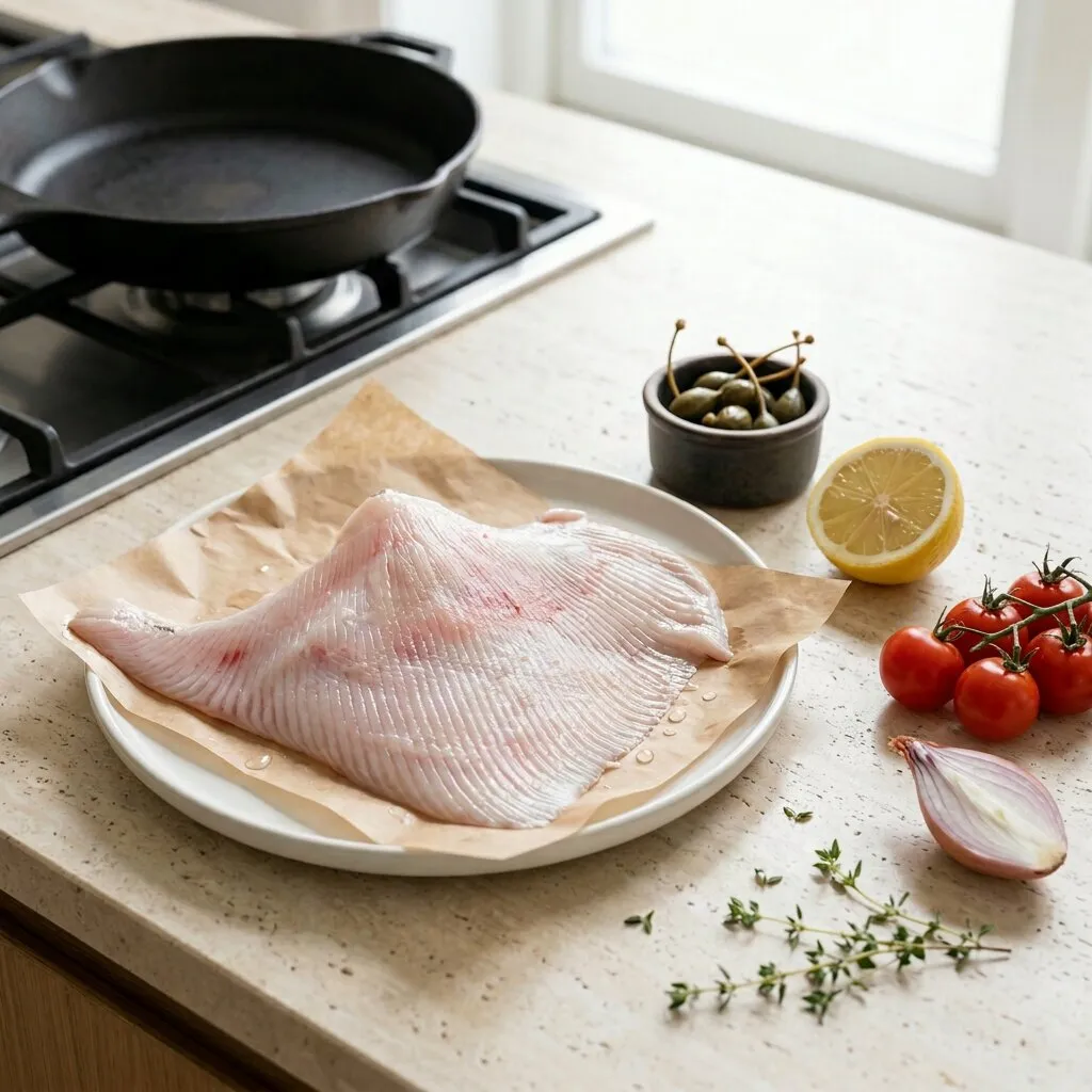 Skate, Fillet, North Atlantic, 6-10 Oz, 1 Lb Tray / 10 per / 1 case