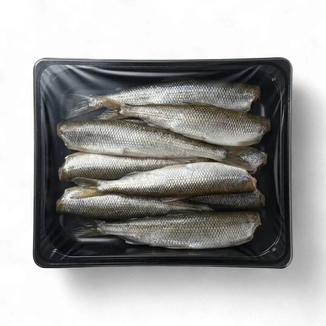 Smelts, Whole, Dressed, 1-2 oz, 1 lb Bag / 20 per / 1 case. 