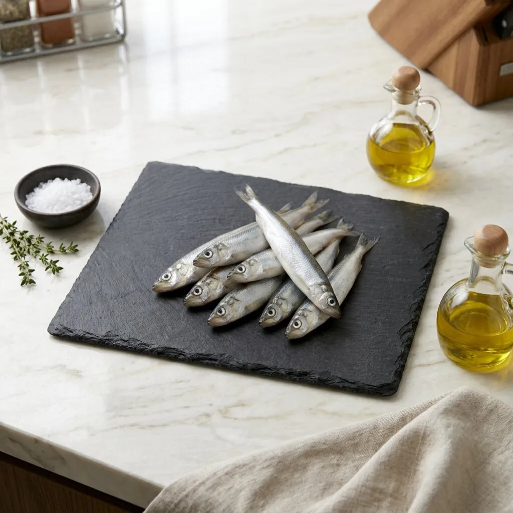 Smelts, Whole, Dressed, 1-2 oz, 1 lb Bag / 20 per / 1 case. 