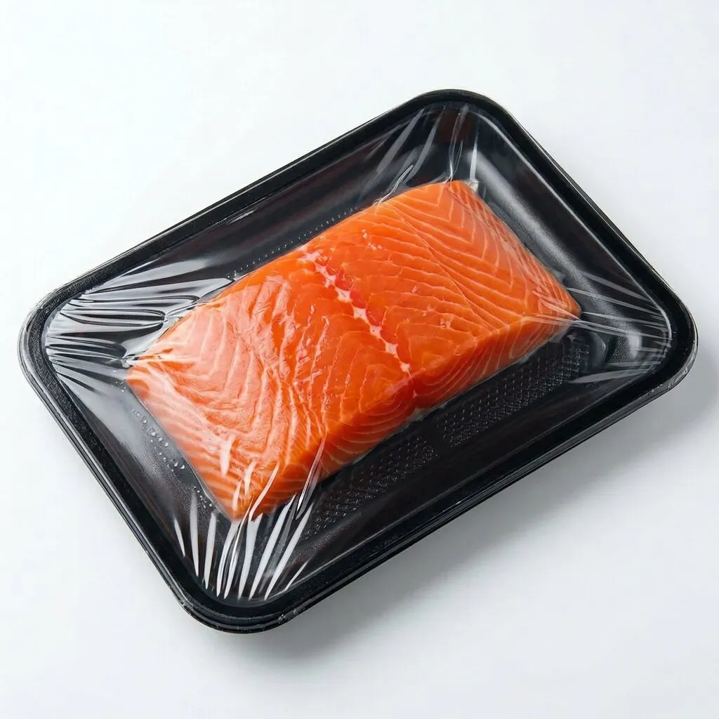 Salmon, Sockeye, Fillet, Wild Caught, Alaska, 8 Oz, 1 Lb Tray / 10 per / 1 case