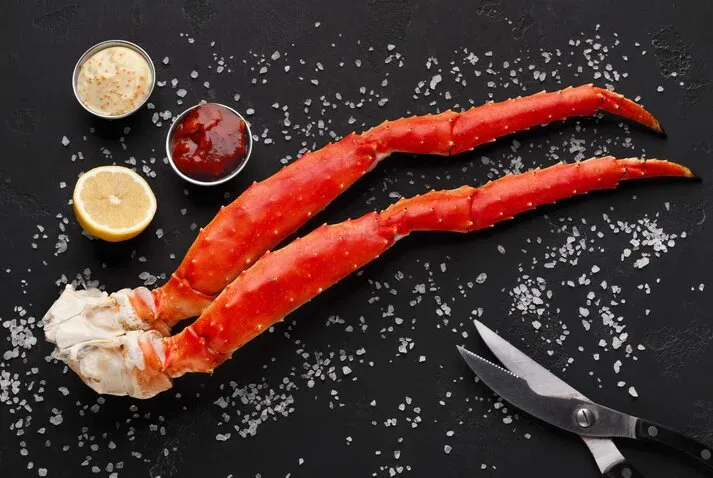 King Crab Legs, 6/9 ct, 2 lb / 5 per / 1 case