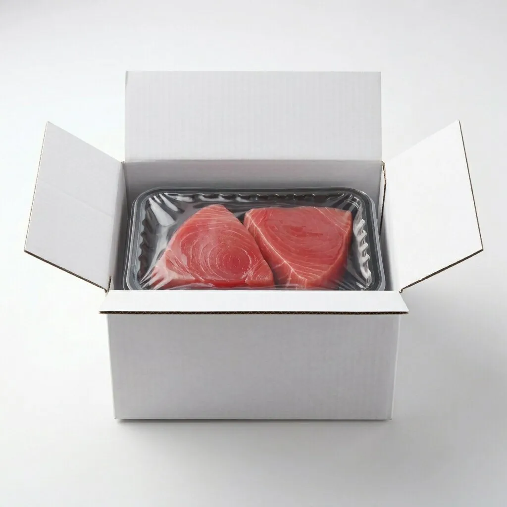 Tuna Loin, Yellowfin, Center Cut, 1lb Tray / 15 per / 1 case