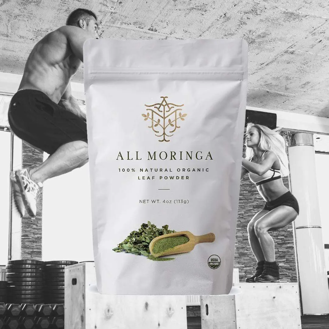 Moringa Leaf Powder, Pure 1-Ingredient Superfood, USDA Organic