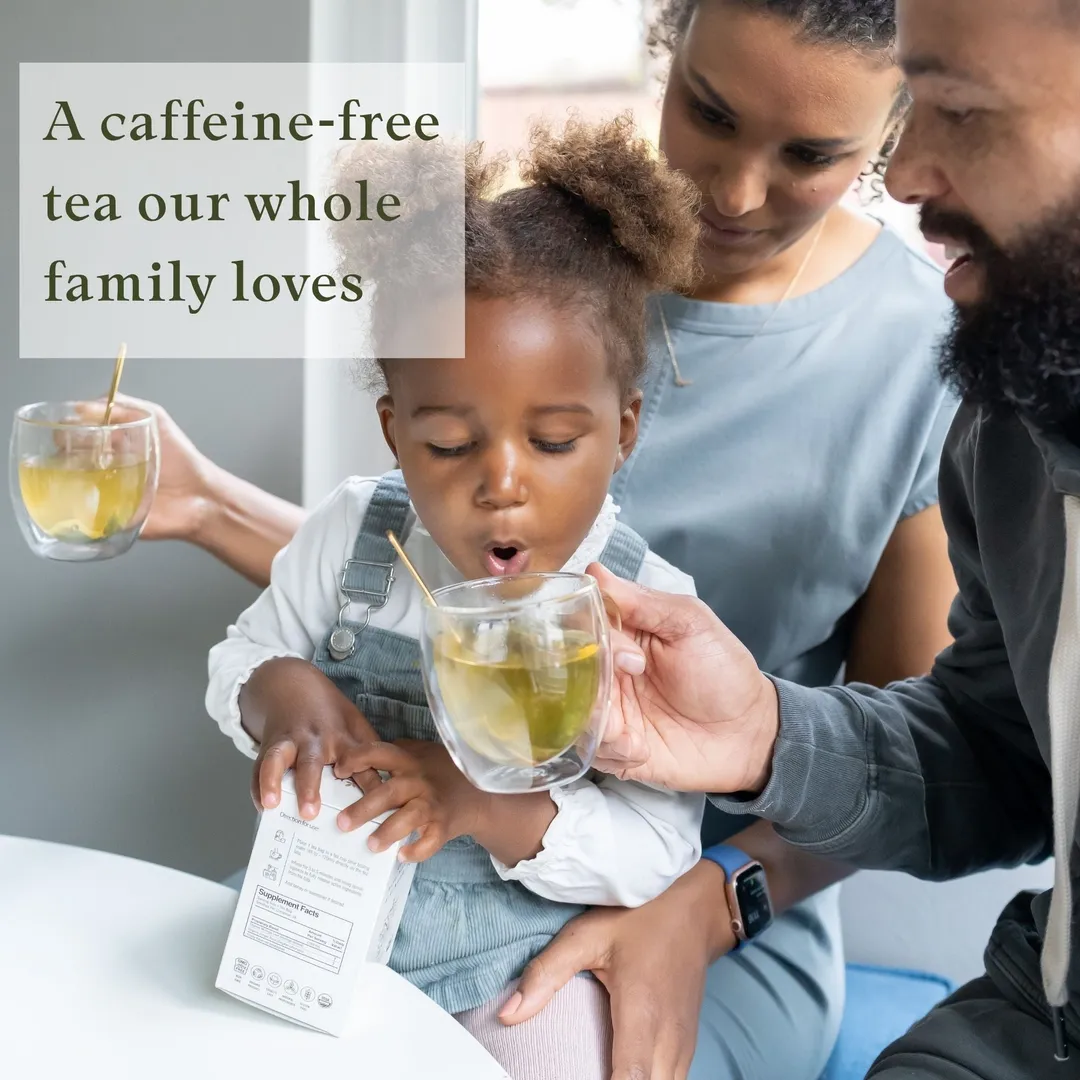 Premium Organic Moringa, Mint & Chamomile Superherbal Tea 28 Tea Bags, Caffeine-Free