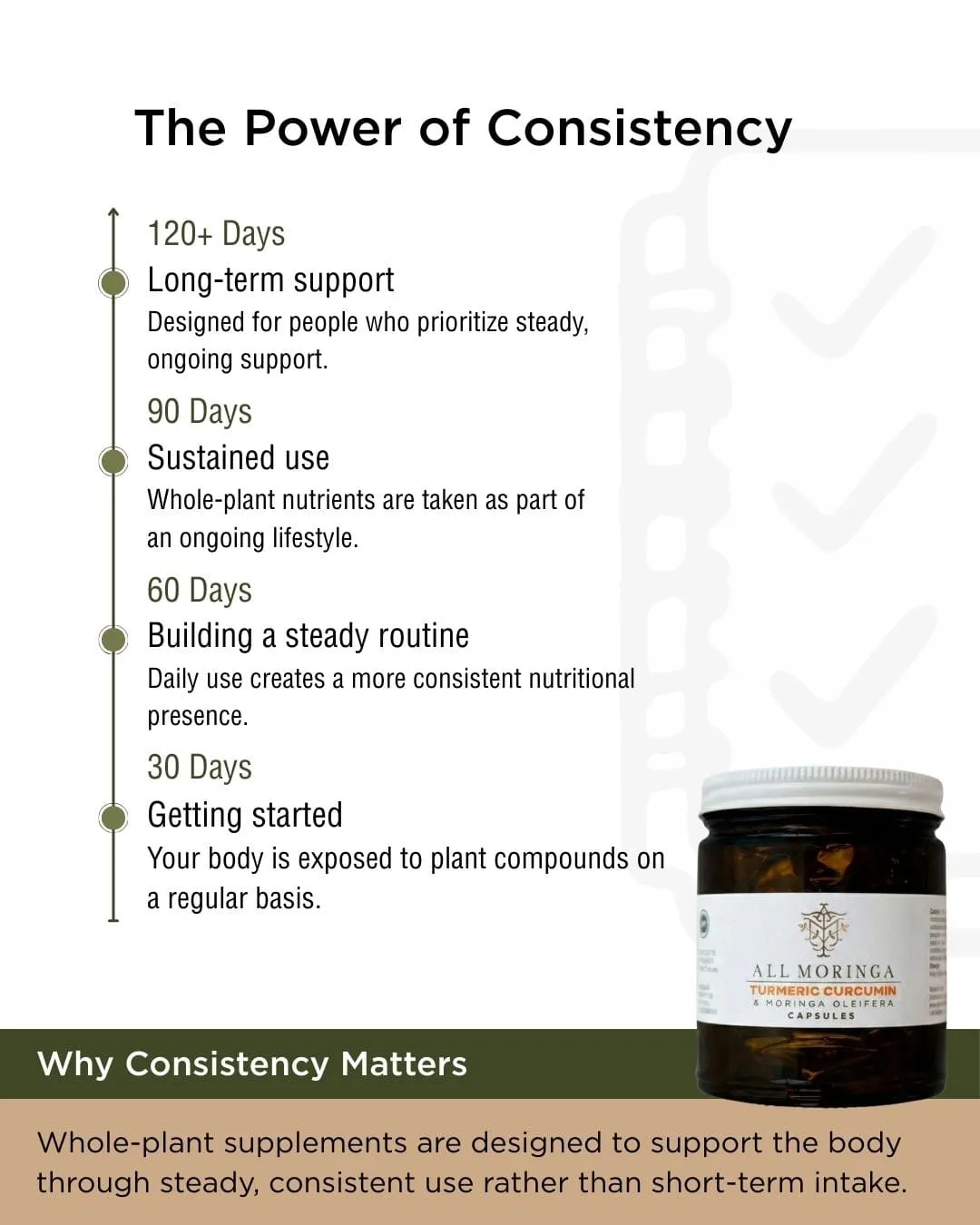 Premium Organic Turmeric Curcumin 95% Curcuminoids, Moringa Isothiocyanates & Black Pepper Piperine Extract, Vegan Capsules in a Glass Jar (Month Supply)