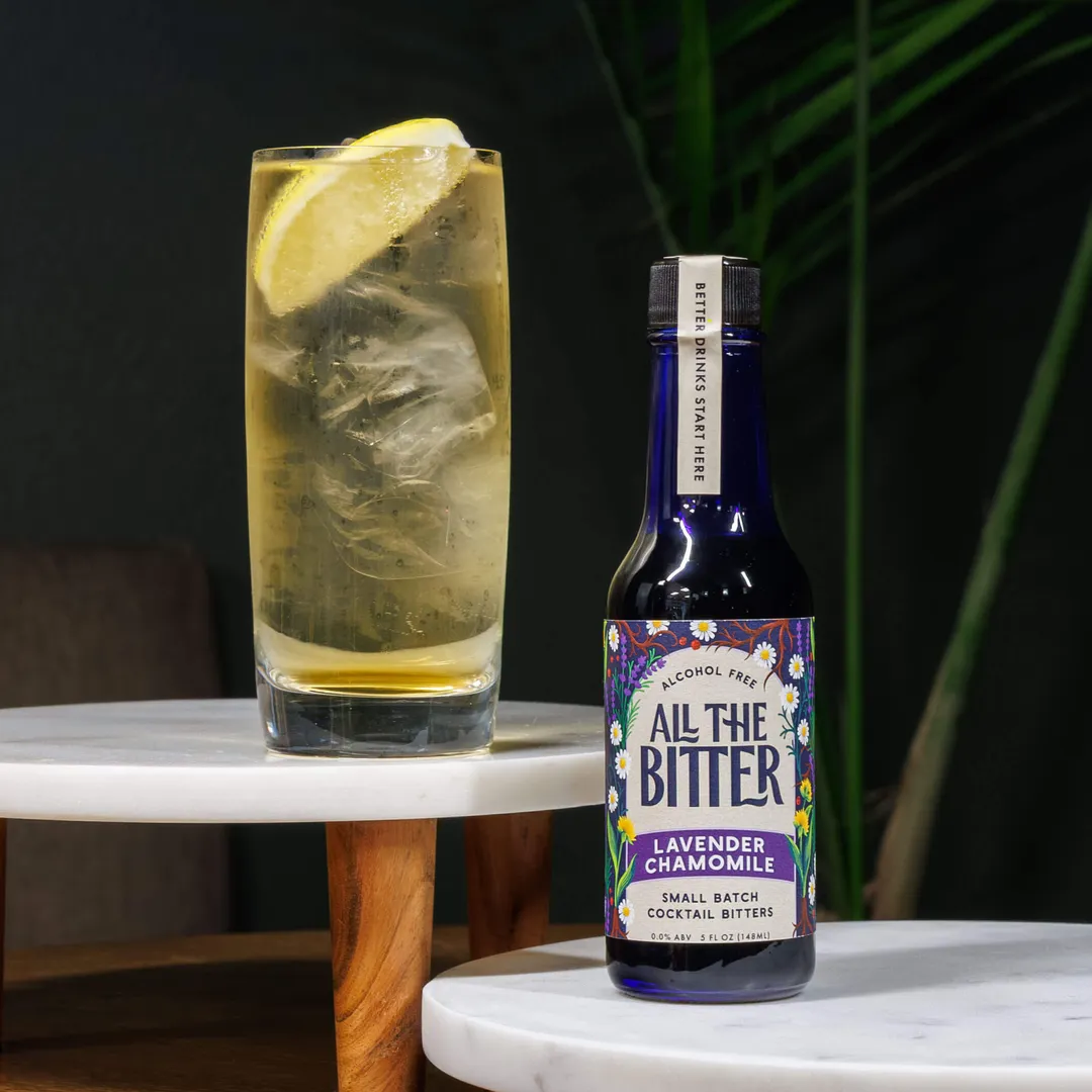 Lavender Chamomile Bitters (Alcohol-Free)