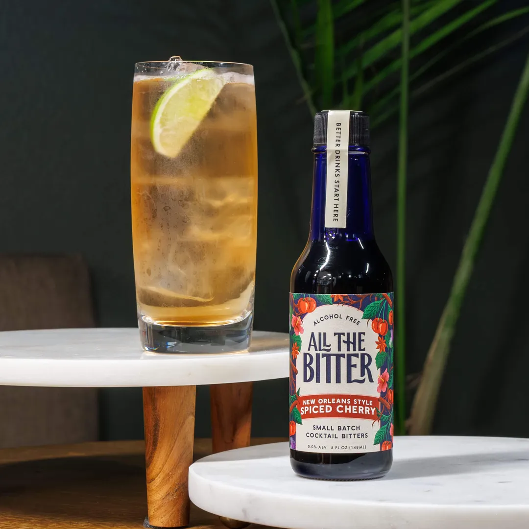 New Orleans Spiced Cherry Bitters (Alcohol-Free)