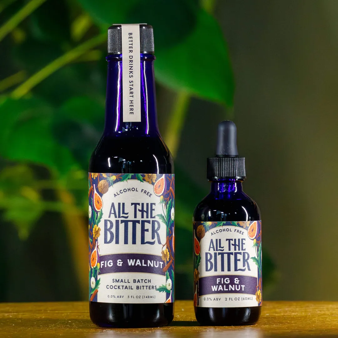 Fig & Walnut Bitters (Alcohol-Free)
