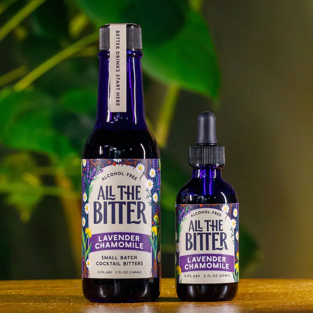 Lavender Chamomile Bitters (Alcohol-Free)