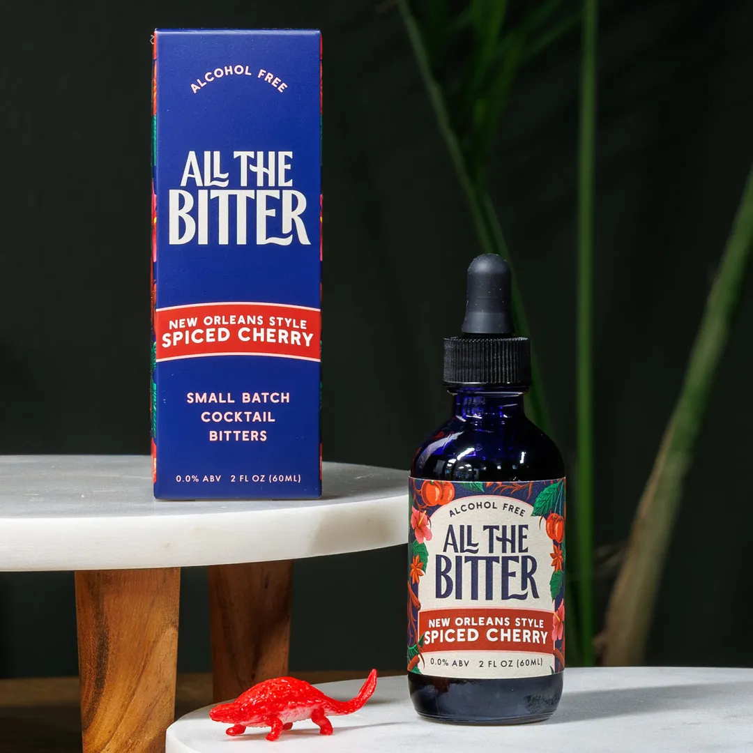 New Orleans Spiced Cherry Bitters (Alcohol-Free)