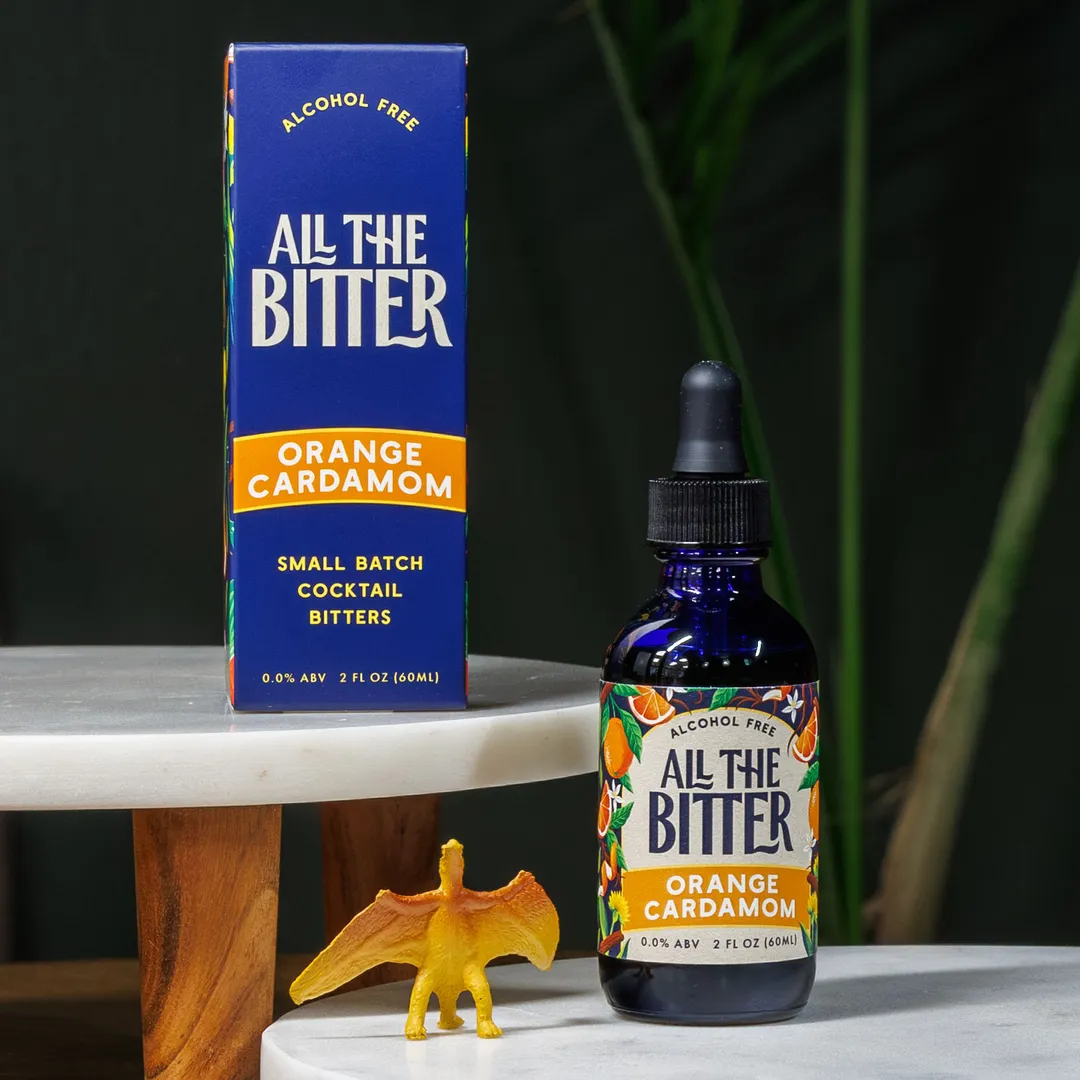 Orange Cardamom Bitters (Alcohol-Free)