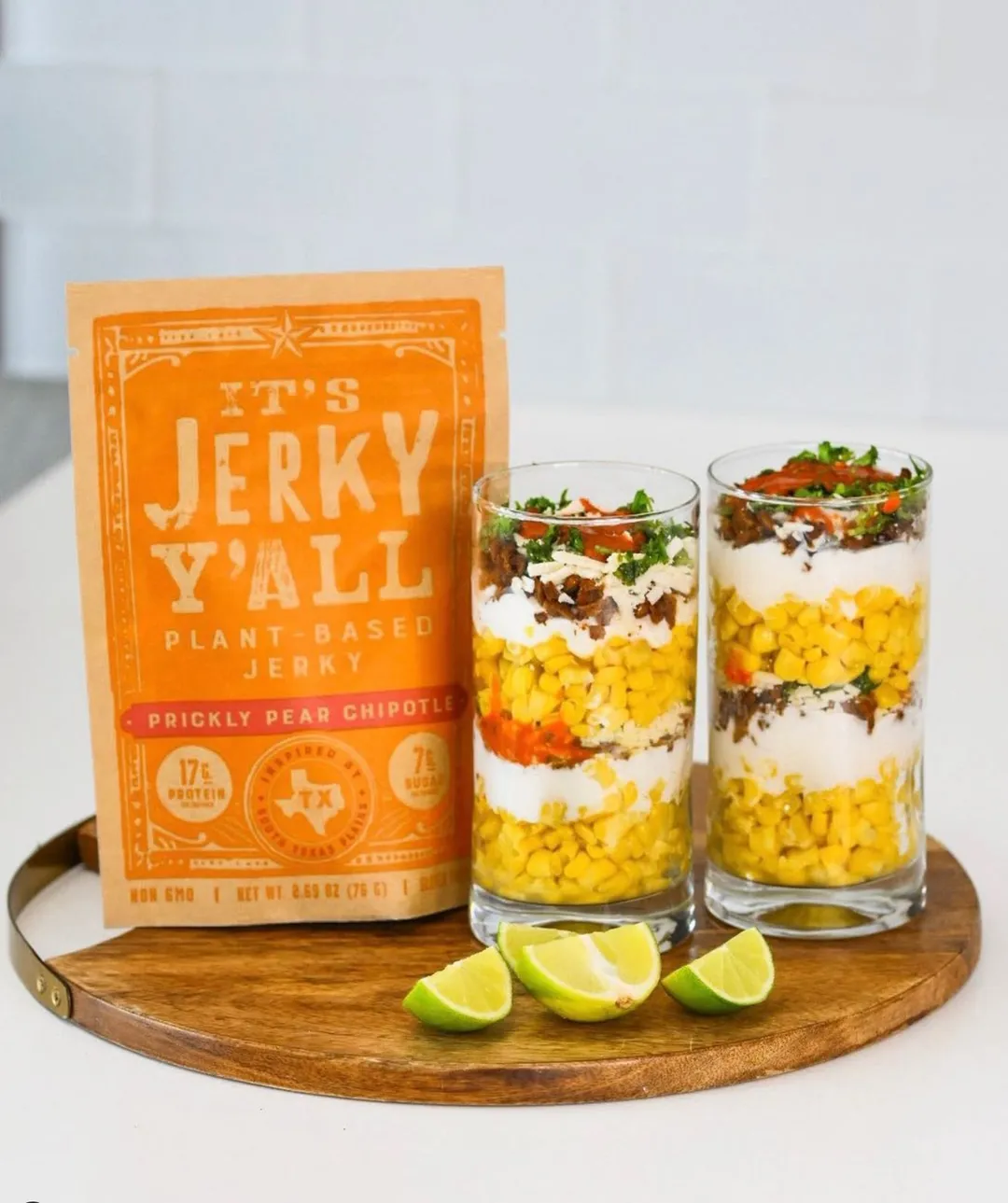 All Y’alls Foods – Prickly Pear Chipotle Plant Protein Jerky 6-PACK (2.69 oz)- Retail Boxed