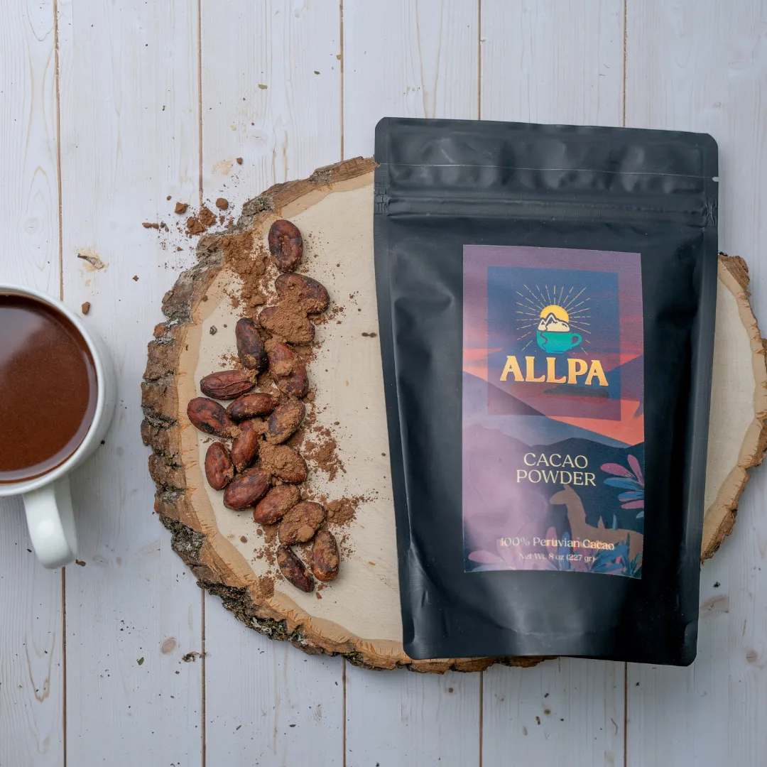 Allpa All-Natural Premium Peruvian Cacao Powder 8oz