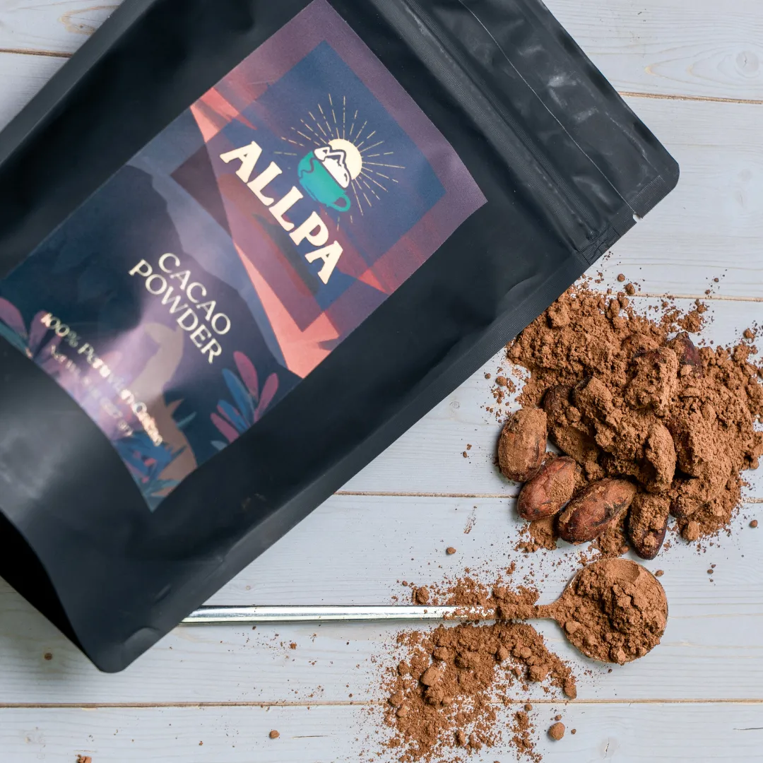 Allpa All-Natural Premium Peruvian Cacao Powder 8oz