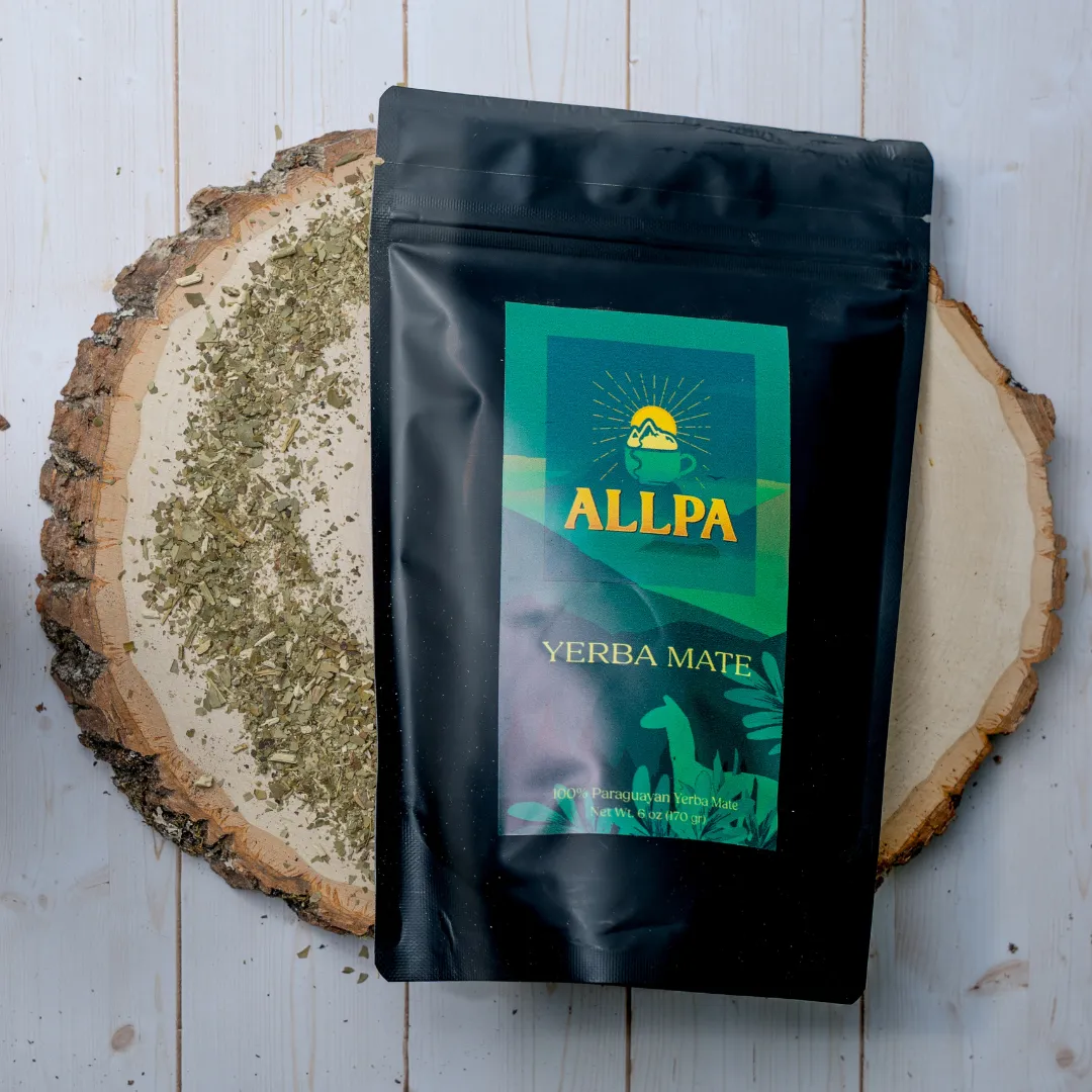 Allpa All-Natural Paraguayan Yerba Mate Leaves 6oz