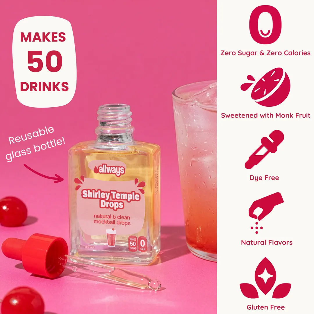 Shirley Temple Water Enhancer Drops