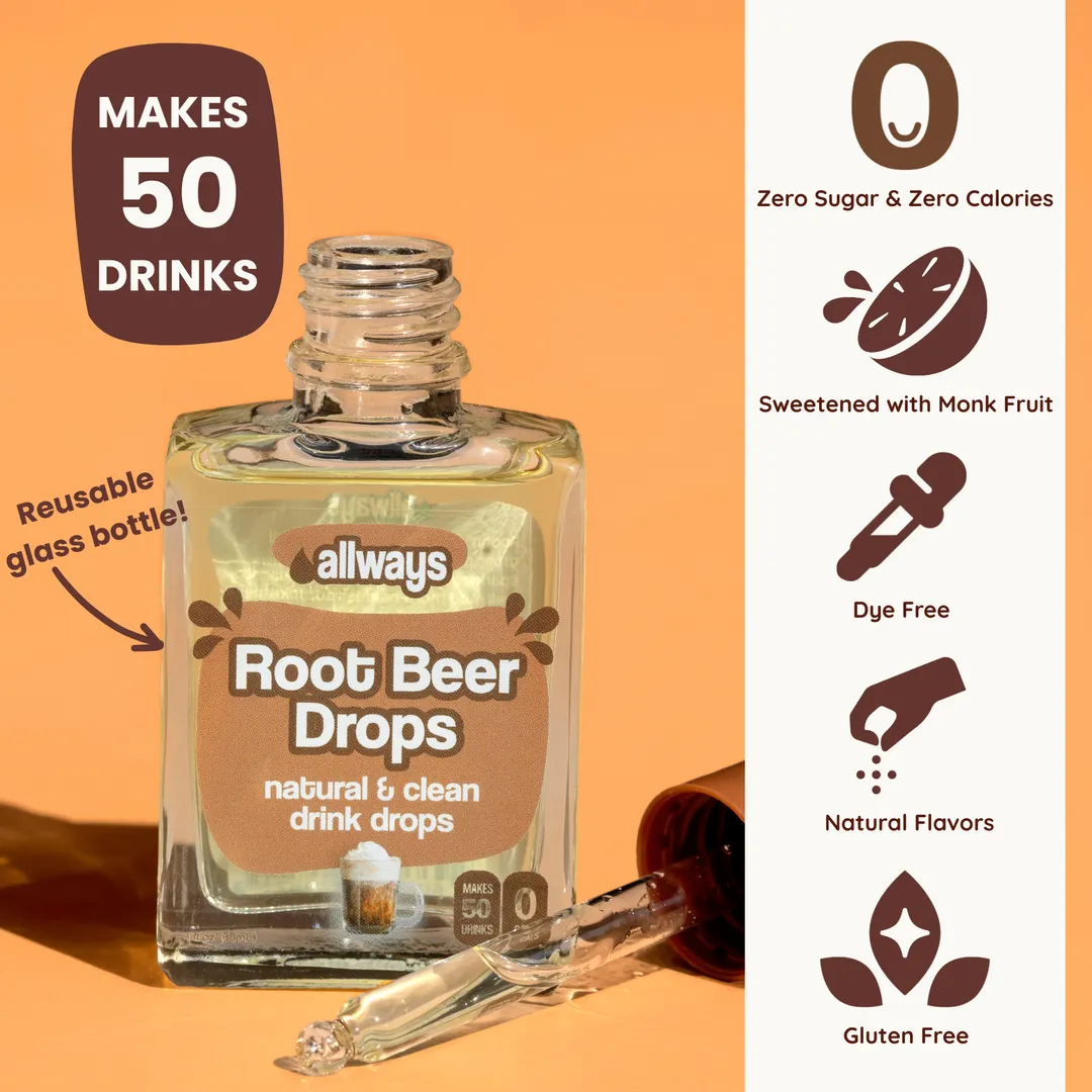 Root Beer Water Enhancer Drops