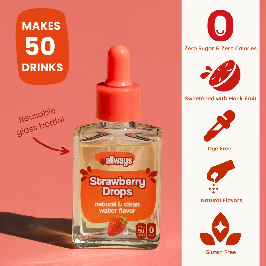 Strawberry Water Enhancer Drops