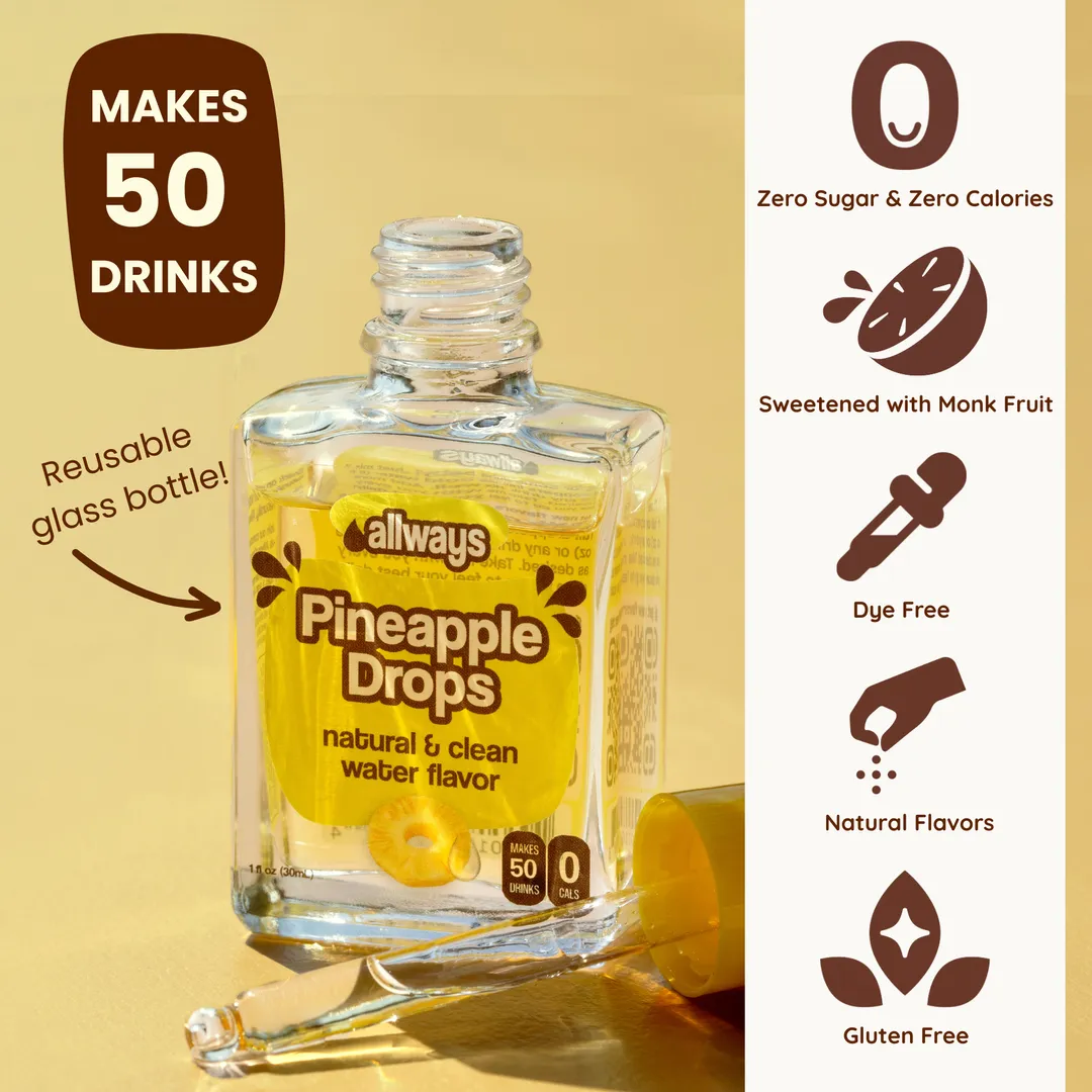 Pineapple Water Enhancer Drops
