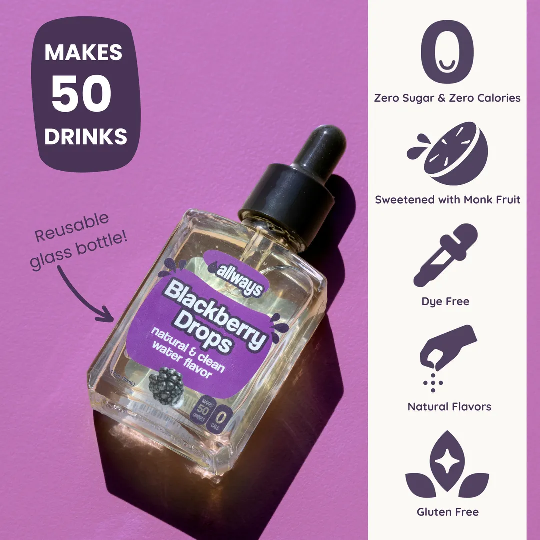 Blackberry Water Enhancer Drops