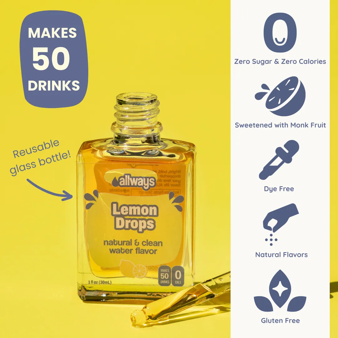 Lemon Water Enhancer Drops
