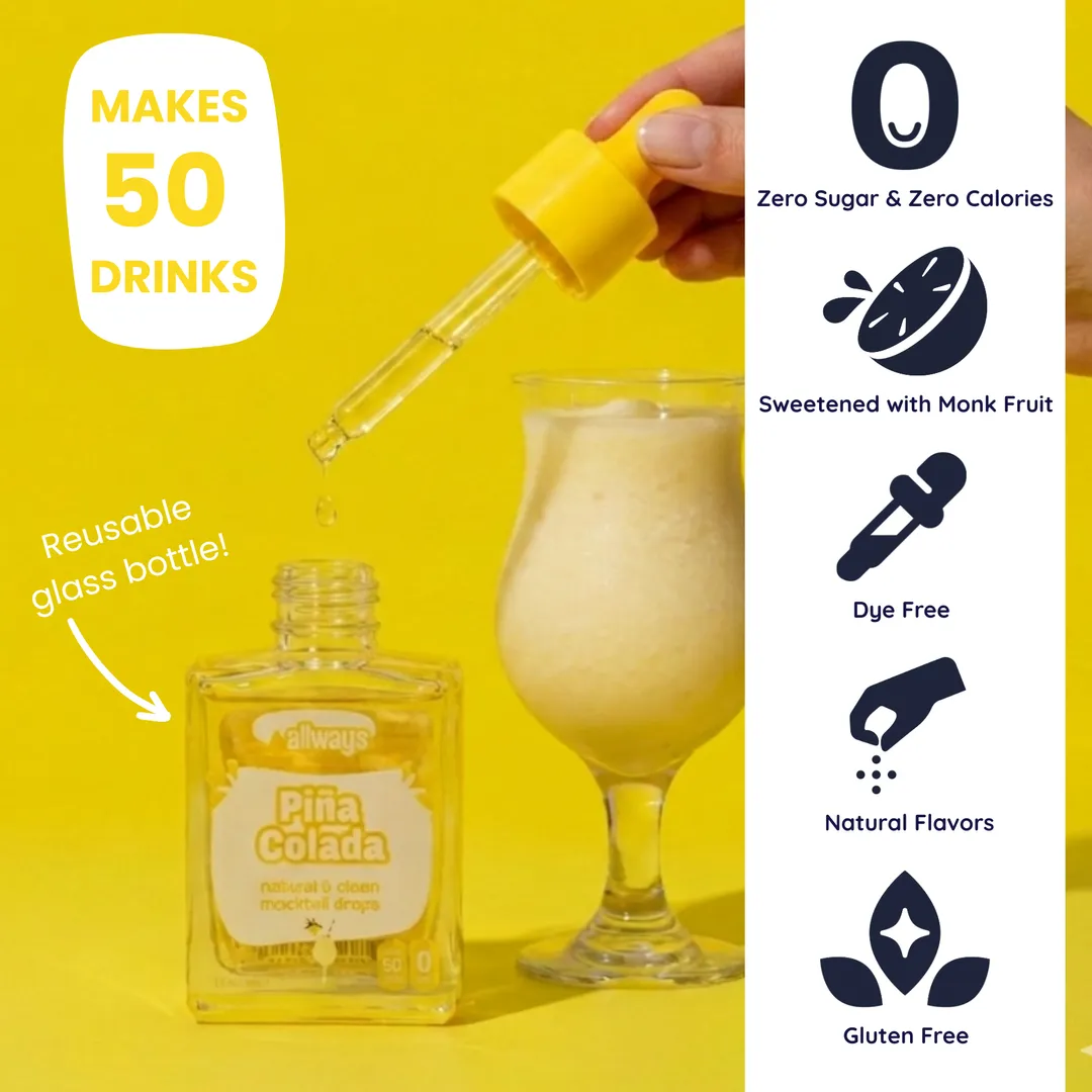 Piña Colada Water Enhancer Drops