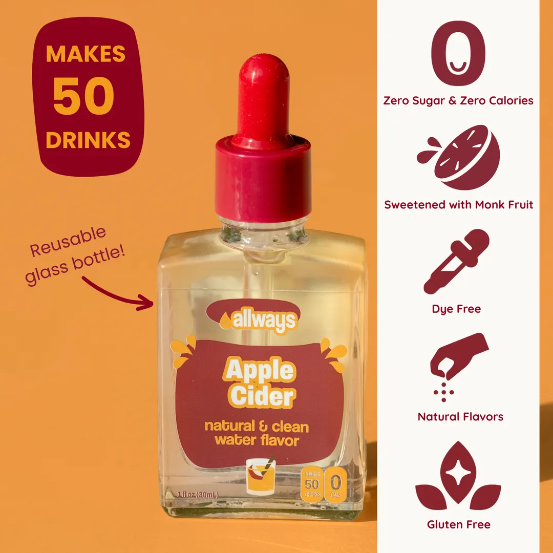 Apple Cider Water Enhancer Drops