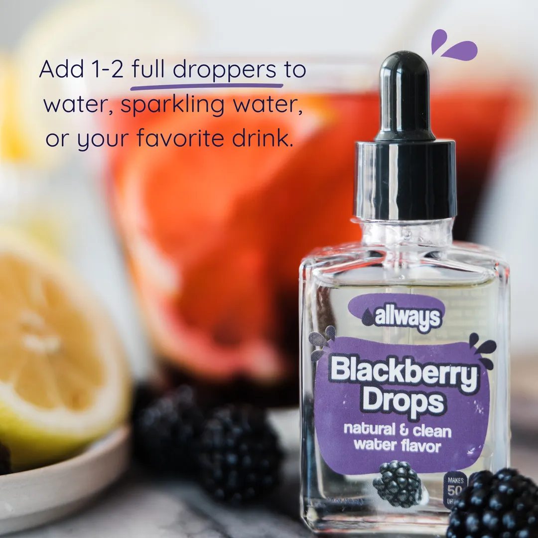 Blackberry Water Enhancer Drops