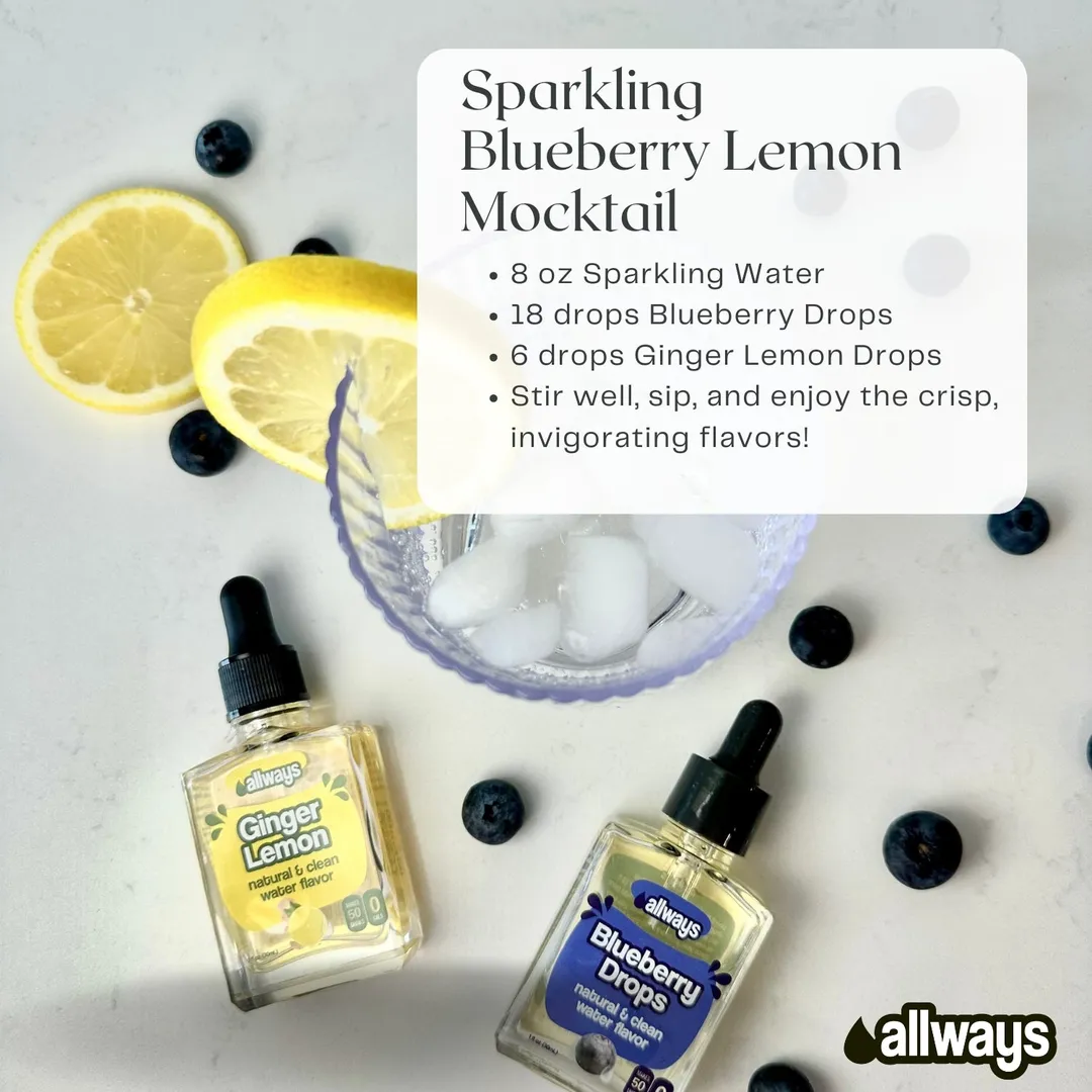 Blueberry Water Enhancer Drops