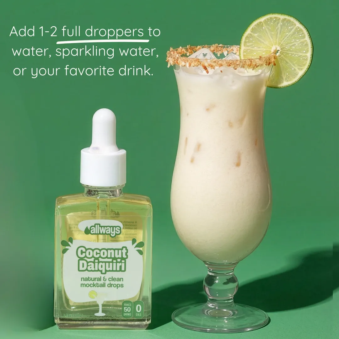 Coconut Daiquiri Water Enhancer Drops