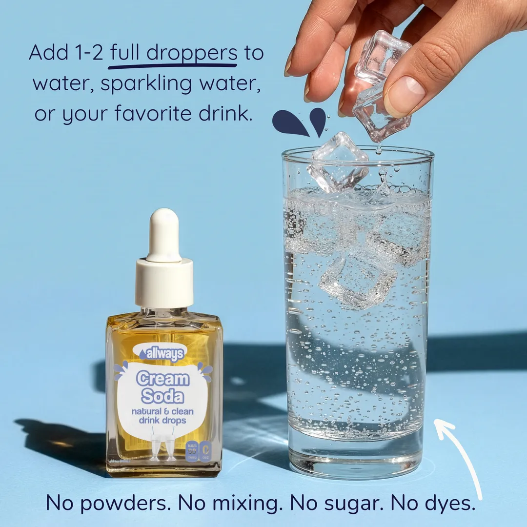 Cream Soda Water Enhancer Drops