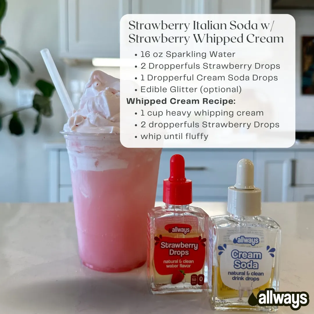 Cream Soda Water Enhancer Drops