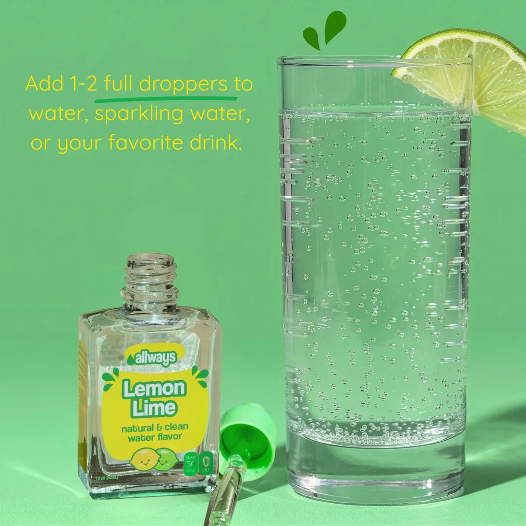 Lemon Lime Water Enhancer Drops