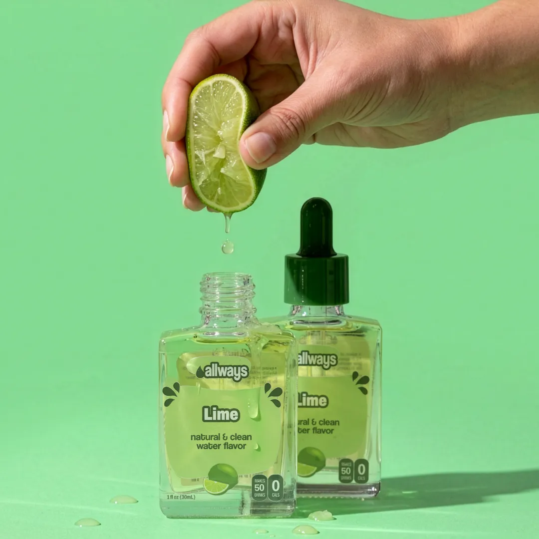 Lime Water Enhancer Drops