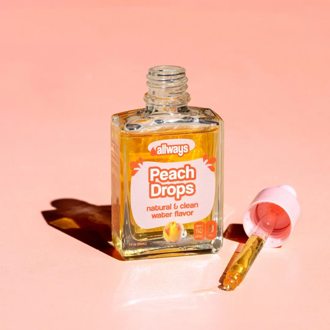 Peach Water Enhancer Drops