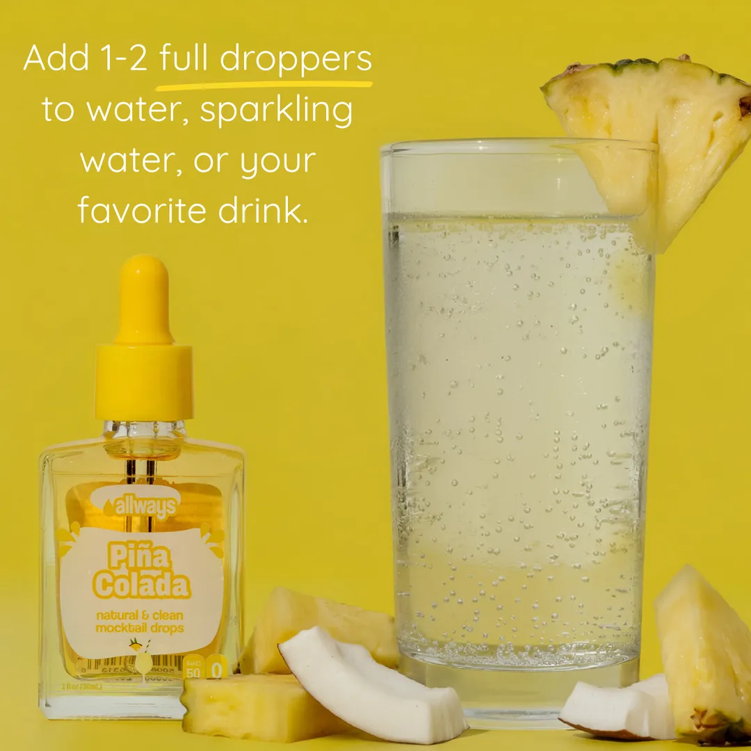 Piña Colada Water Enhancer Drops