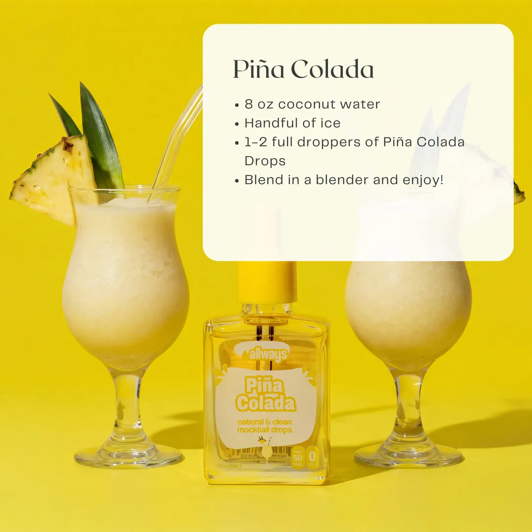 Piña Colada Water Enhancer Drops