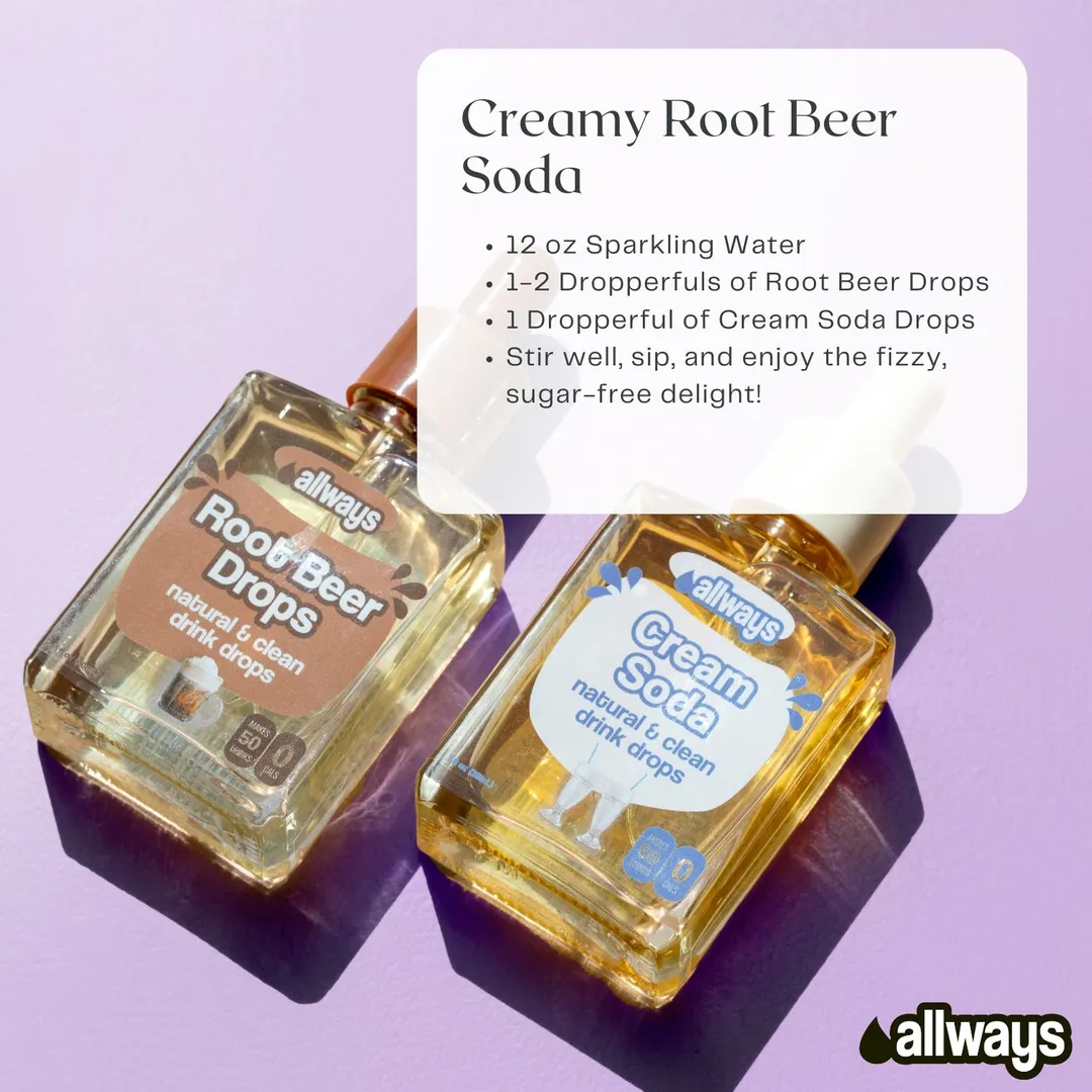 Root Beer Water Enhancer Drops
