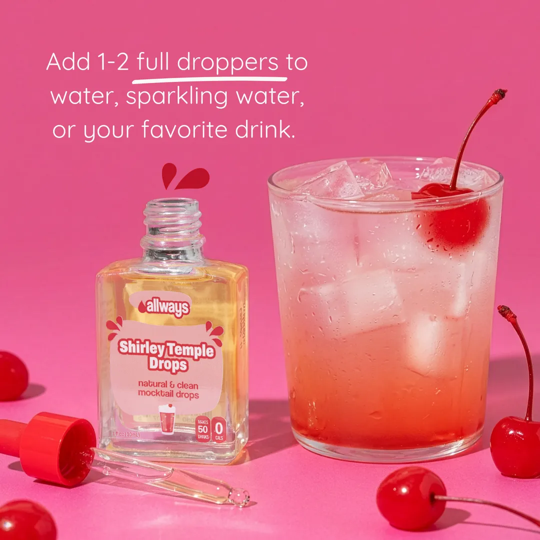 Shirley Temple Water Enhancer Drops